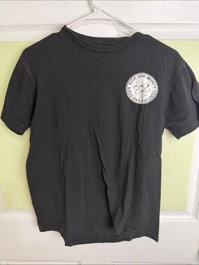 (2359) Rick & Morty Black Short Sleeve Graphic Tee, Size: Small